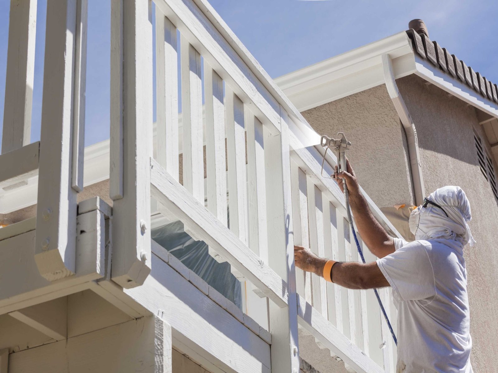 Exterior house painting by professional contractors in Denver, CO